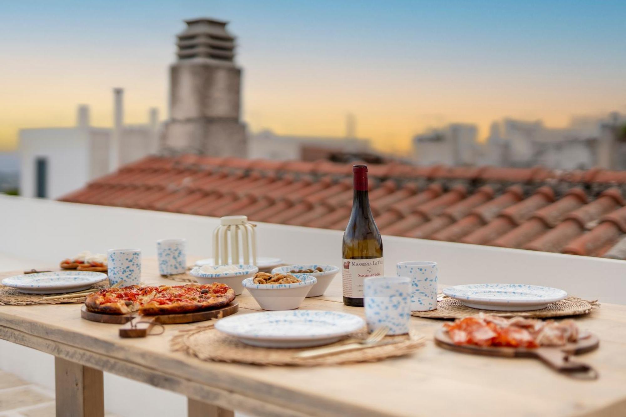Casa U Burie, Casa Design Con Terrazza Panoramica E Jacuzzi Apartman Cisternino Kültér fotó